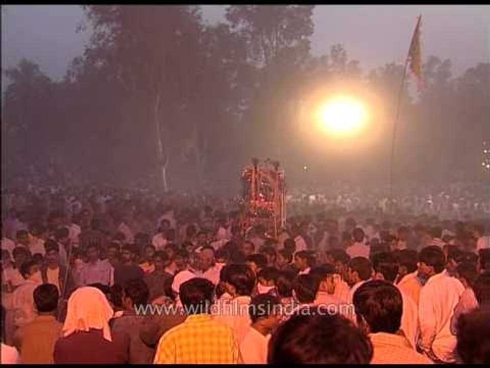Muharram procession in Delhi