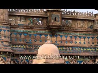 Man Singh place looks captivating with its brilliant exteriors, Gwalior