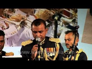 Indian Air Force's Platinum Jubilee Tattoo saw Military bands from Sri Lanka!