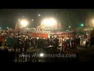 Durga Visarjan in Fast Motion