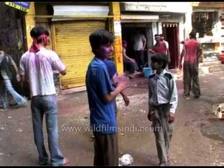 Age no bar for Holi celebrations