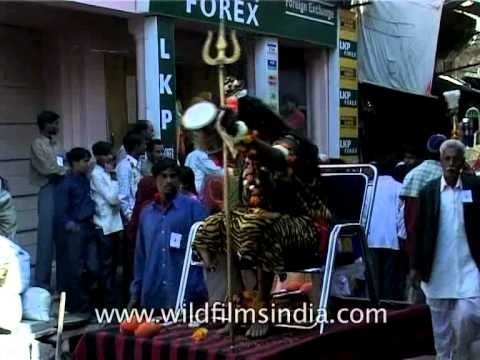 Pushkar town during the Pushkar Fair, Rajasthan