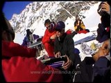 Singing and Heli-skiing : A good combo