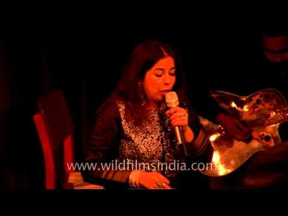 Rekha Bhardwaj performing LIVE at Mussoorie Writers Festival