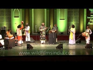 Bouls and Fakirs performing at 3rd international Sufi Festival, Delhi