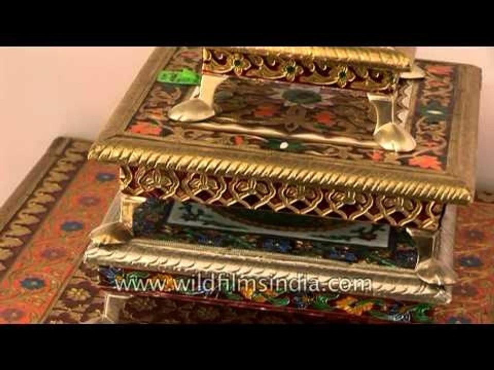 Handicrafts and dresses all made in Uttar Pradesh