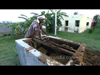 Bio gas plant in India