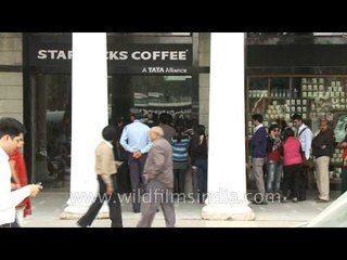 Starbucks craze invades India!