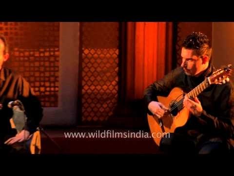 Pinana brothers from Spain performing at the 3rd International Sufi Festival in Delhi