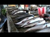 Fish market in Arunachal Pradesh