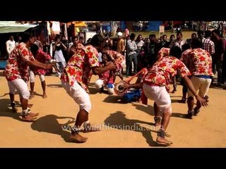 Traditional dance performance at Surajkund Mela