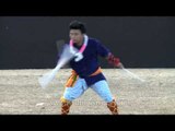 Stick Juggling by Manipuri boy at Hornbill festival in Nagaland