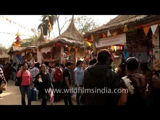 People visiting the International Surajkund Crafts Mela 2013