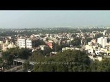 Buildings as far as the eye can see, in New Delhi