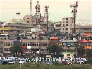 Buildings at Sector 18, New Okhla Industrial Development Area (NOIDA)