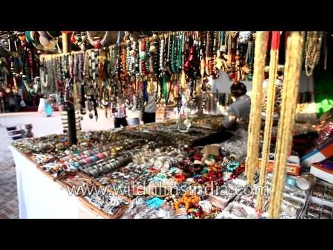 Showcasing Indian handicrafts at Dilli haat