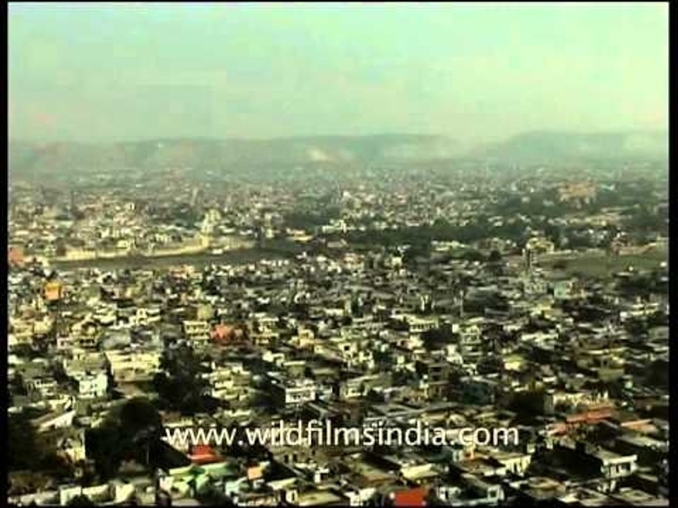 Jaipur from a high-point
