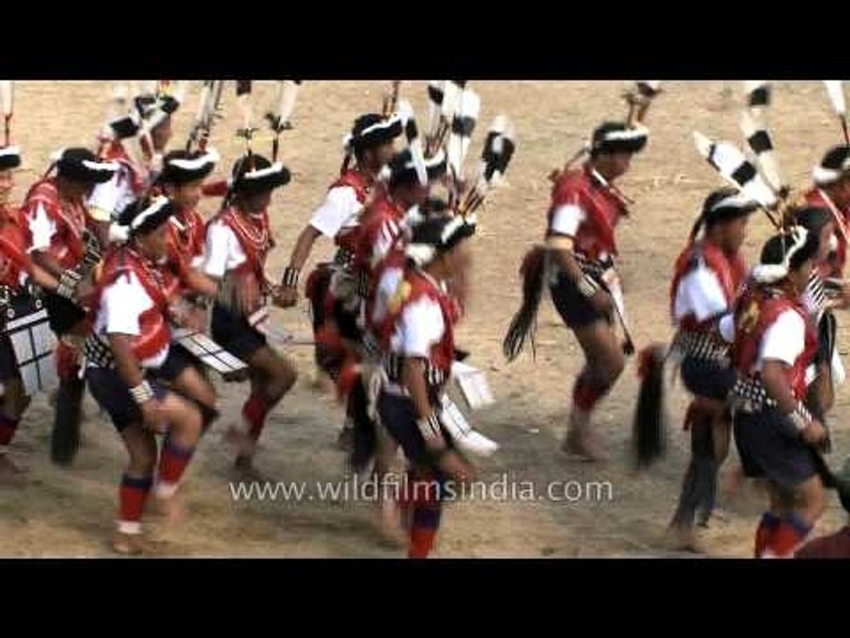 Closing ceremony rehearsal of Nagaland Hornbill festival