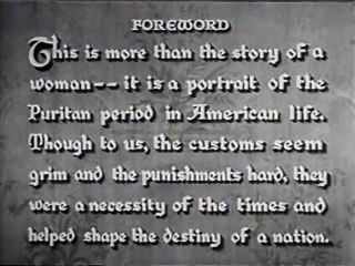 The Scarlett Letter (1934) - (Drama, History, Romance)