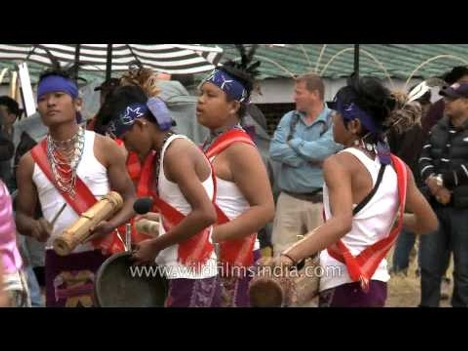 Garo folk song performance