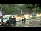 Epic fail : Man slips on Delhi's slippery road under the February Rain