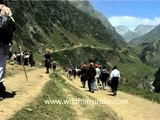 Pilgrims on the trail - Amarnath Yatra, Jammu and Kashmir