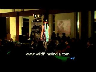 Nagaland's eclectic fashion designer Atsu Sekhose's fashion show at Hornbill festival