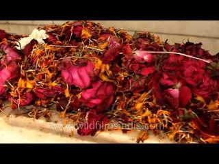 The grave of Mirza Asadullah Khan 'Ghalib, Nizamuddin West