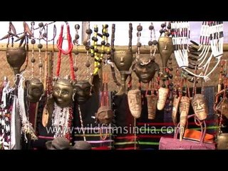 Face mask and accessories during the Hornbill Festival