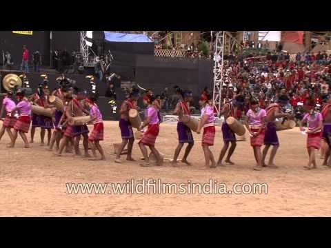 North East India's Garo tribal Drumbeats and dance steps!