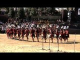 Sümi Naga tribes in traditional costume perform Aphilo Kuwa folk dance