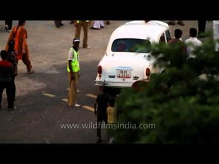 Police barricades everywhere in Delhi at the Commonwealth Games 2010