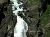 Waterfalls in the Himalayas of Indian state Jammu & Kashmir!