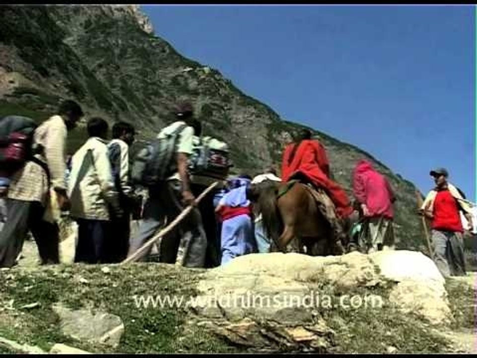 Bum Bole mahadev towards Amarnath shrine