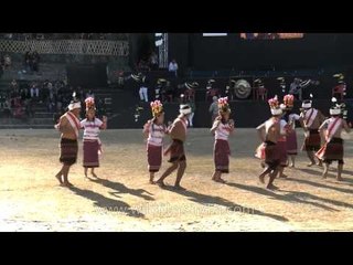 Kom tribal dance of Manipur at Hornbill festival