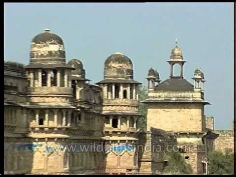 Panoramic view of the grand Gwalior Fort, Madhya Pradesh