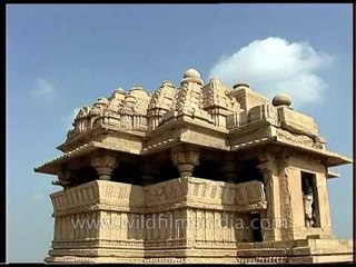 Saas Bahu temple in Madhya Pradesh, India