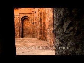 Inner walls of Munda Gumbad, Delhi