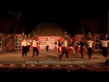 Singpho tribes' merriful dance on Arunachal Pradesh Day, New Delhi