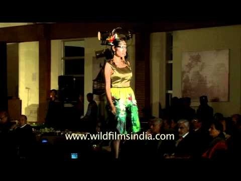 Showcasing Naga textile art and design by Atsu Sekhose at the Hornbill Fest, Kohima