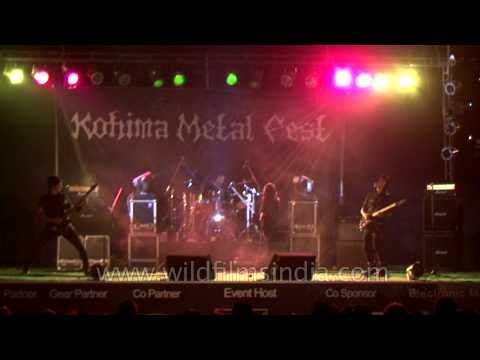 Anti-Trust live in concert - Kohima Metal Fest 2012