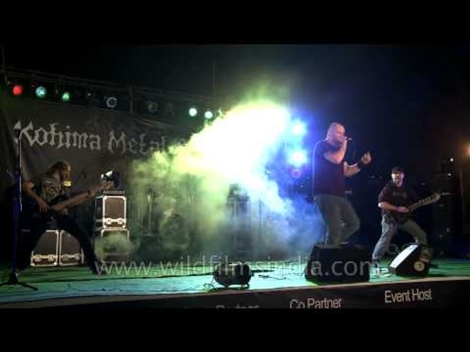 Generous dose of extreme metal music from Xerath at Kohima Metal Fest, India