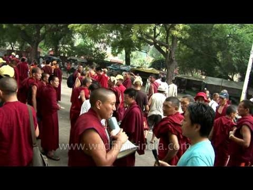 Indefinite fast for Tibetan Independence Movement