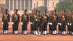 Ritual Guard mounting at the President's residence - Rashtrapati Bhavan