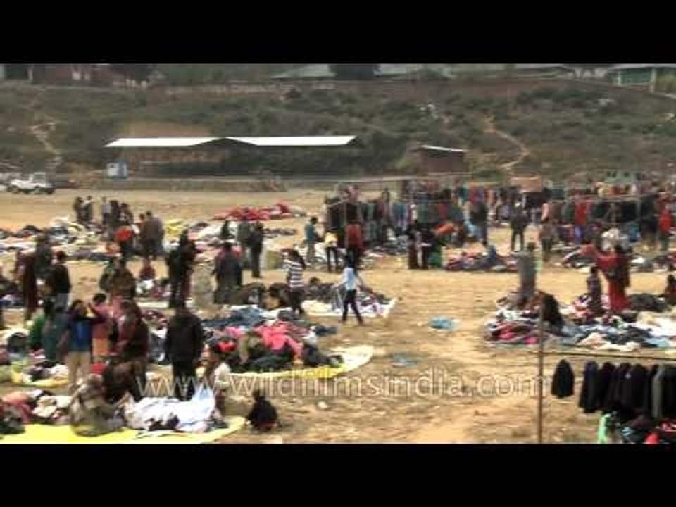 For people who can't afford branded cloths; Shops at Senapati ground, Manipur