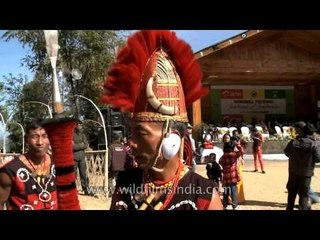 Download Video: Yimchunger Naga tribes dressed to the teeth - Hornbill festival, Nagaland