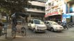 Rickshawalas waiting for commuters outside Lajpat nagar Delhi metro station