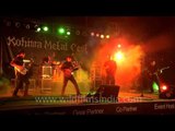 Death metal band Diatribe performing at Kohima Metal Fest 2012