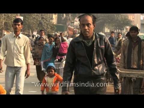 Market near Okhla metro station, Delhi