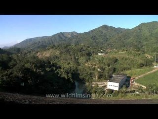 Doyang Hydroelectric power plant with a capacity of 75 Megawatts, Nagaland